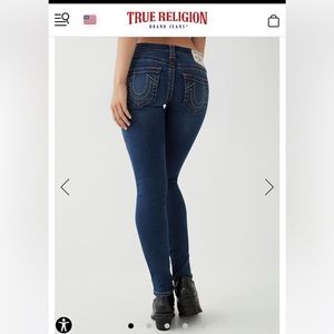 STELLA SKINNY JEAN BY 🔹TRUE RELIGION 🔹